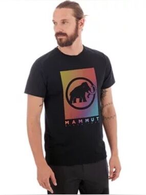 MAMMUT men’s trovat short sleeve graphic t-shirt